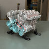 8 - Cylinder Resin Simulation Car Engine Model Kit. A Full - Metal DIY Assembly Toy for Car Enthusiasts