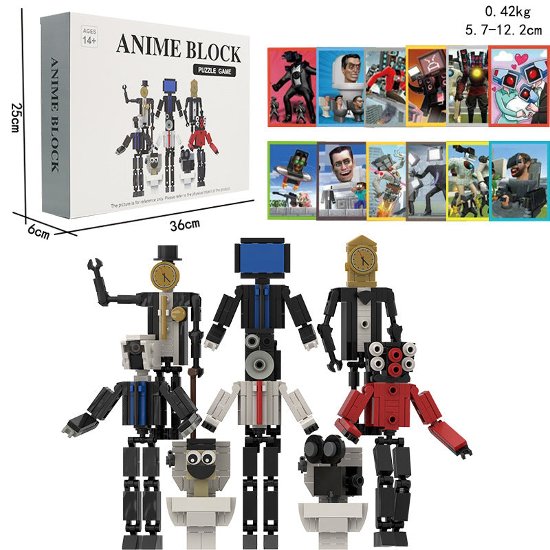 Cross-border toilet people VS monitoring people