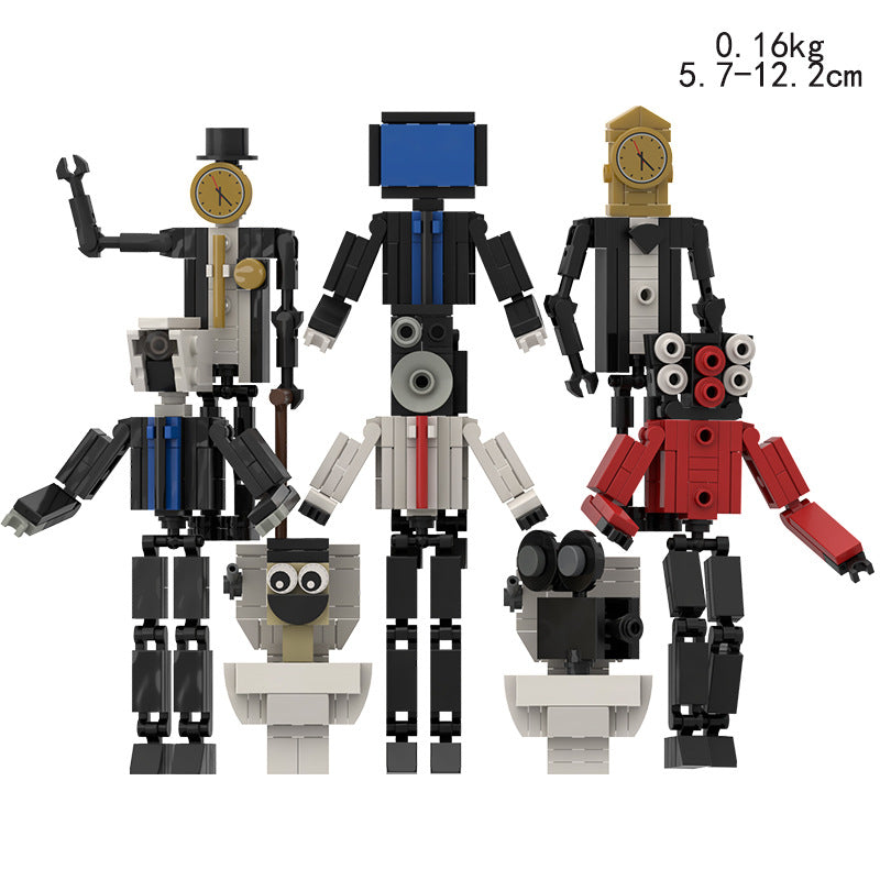 Cross-border toilet people VS monitoring people